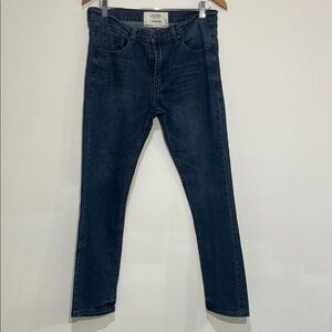 Stylish Dark Blue Slim Fit Jeans for Men